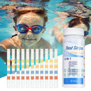 50Pcs SPA Swimming Water Test Strips Alkalinity Chlorine PH Hardness Pool 6 In1