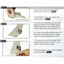 Great 3Pcs Domestic Hemming Cloth Strip Presser Foot Sewing  Machine Rolled Hem