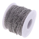 13yd Ring Loop 2mm Stainless Steel Chain DIY Jewelry Making Craft Accessory