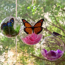 10x Clear Fillable Candy Box Christmas Bauble Xmas Tree Ball Ornament Decor Cy