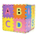 36pcs 16*16cm Alphabet Number EVA Puzzle Foam Floor Mats Kids Safe Play Tiles