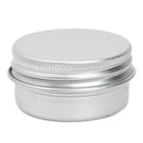 1 x Empty Cosmetics Pot Lip Balm Tin Jar Container screw 50ml M3E6