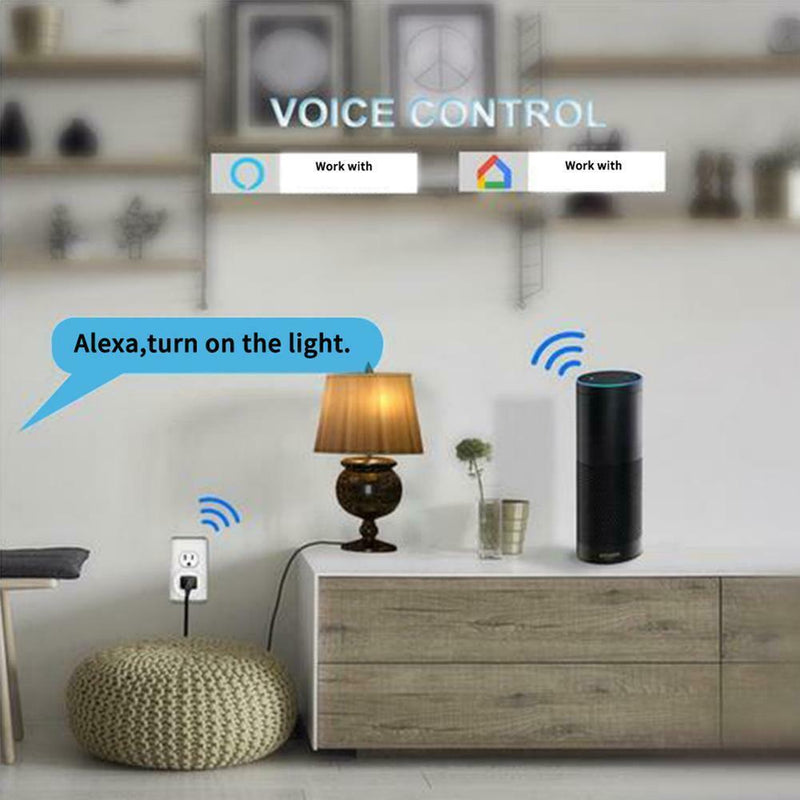 WiFi Smart Socket Remote Timing Socket Power Adapter APP Control US Plug  A