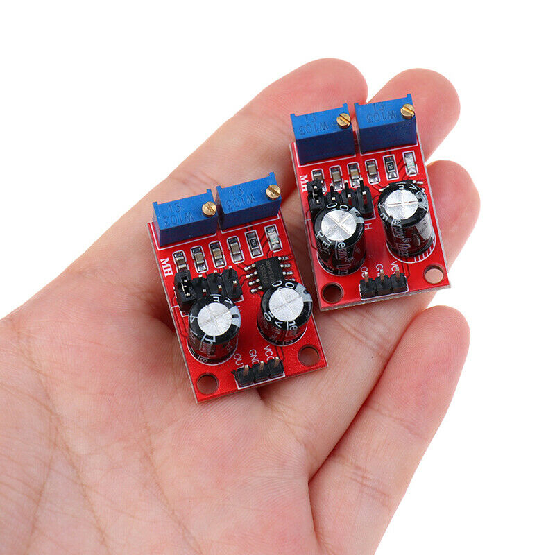 2pcs pulse adjustable square wave rectangular NE555 signal generator moduleL Nw