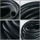 Universal Oil Resistant Rubber Tube Black Fuel Hose Oil Gas Line Practical