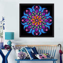 Geometric Flower 5D Full Drill Diamond Painting Cross Stitch Embroidery DIY