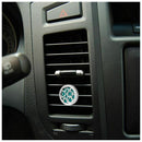 Car Air Freshener Aromatherapy Essential Oil Diffuser - Hollow Circle Stain
