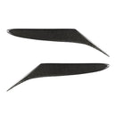 2x Carbon Fiber Car Headlight Eyebrows Eyelids for Mazda RX-8 RX8 2004-2008