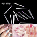 10pcs/set Fiberglass Fibernails for Nail Extension Acrylic False Nails Tips