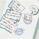 45pcs cat Stickers Scrapbooking Journal Diy Diary Album Stick Label Hand BoSEAU