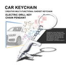 Creative Multi-Functional Gadget Keychain Electric Drill Key Chain Pendant  S3T7