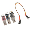 3pcs PL2303 CP2102 CH340 Module USB to TTL Serial UART STC Download Cable