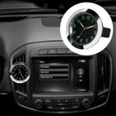 Clock Car Quartz Auto Watch Interior Luminous Decoration Mini Digital Air Supply