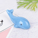 1x Nail Brush Pen Rack Ceramic Stand Holder Lovely dolphin Manicure Nail Art Gw