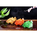 1pc China Handmade Tea Pet Lucky Pi Xiu Rolling Tea Brave Ornaments Green