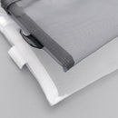 1 Pcs Transparent Grid Zipper Pen Bag Pencil Case Storage Package For Korea D5Q8