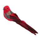 12pcs DIY Artificial Birds with Clip Simulated Colorful Feather Home Decor