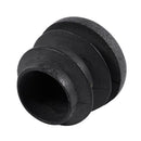 15Pcs Black Plastic Blanking End Cap Round Tube Insert Pipe Bung 16mm