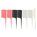 7Pcs Barber Professional ABS One-way Weave Highlighting Foiling Hair Comb Salon