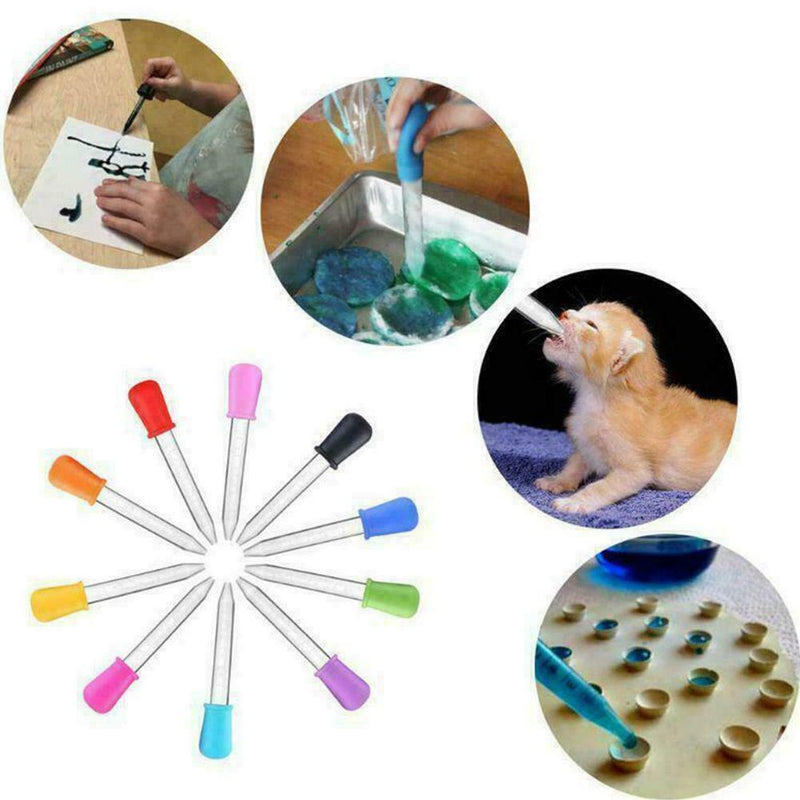 Pipettes Liquid Droppers For Candy Sweet Kids Kitchen Crafts Mold Gummy J7E3