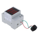 Din Rail LED Voltmeter Ammeter Active Power Factor Energy Meter AC 200V-450V