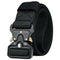 Men's Belt Heavy Belt, Cobra Buckle Belt Nylon Style With Quick Release Met B6M5