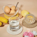 12 Pieces Braided Cup Coasters Cotton Round Woven Coasters Drink Absorbent WB9W1