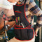 Utility Work Apron with 16 Pockets Tool Apron Cross-Back Straps Adjustable  S3A5