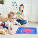 Kids Indoor Inflatable Sandbox Large Castle Sand Box Tray Form Table Toys