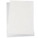 40PCS L-Type Plastic Folder - 18C Transparent Clear Document Folder for A4  W4K2