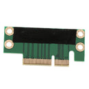 PCI Express 4X Riser Card 90 Degree Right Angle Riser Adapter Card for 1U /2U
