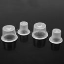 New 200 Pcs Plastic Tattoo Ink Pigment Cups Holder Medium & Small 100 Each