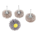 7Pcs Nylon Grinding Head Polishing Wheel for Semi Finished Wood Root Carvin