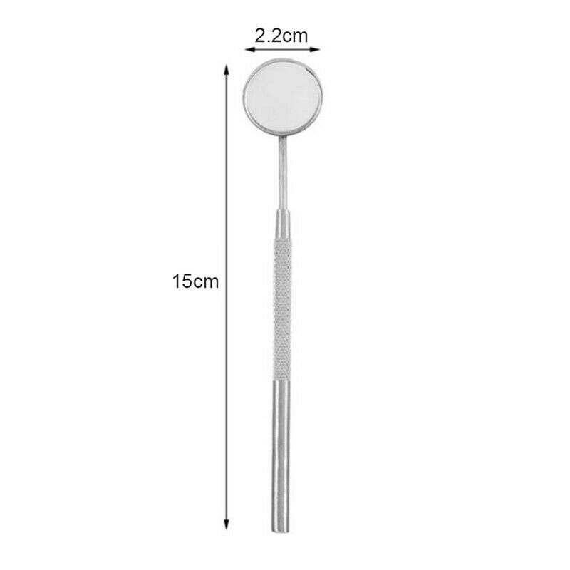 Dental Mirror Stainless Steel Dentist Teeth Hygiene Mouth Inspection Oral C^SE