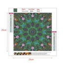 4 Pack Fantasy Flower DIY 5D Diamond Painting Full Drill Cross Stitch Home Decor