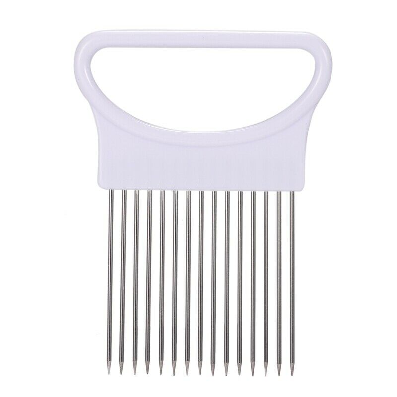 1 x Onion Tomato Vegetable Cutter Cutting Aid Guide Holder Cutting Cutter G