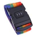 Nylon Travel Luggage Suitcase Strap Baggage Backpack Belt with Coded Lock A