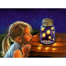 Little Girl Round Diamond Painting Mosaic Kits DIY Rhinestone Beaded Craft