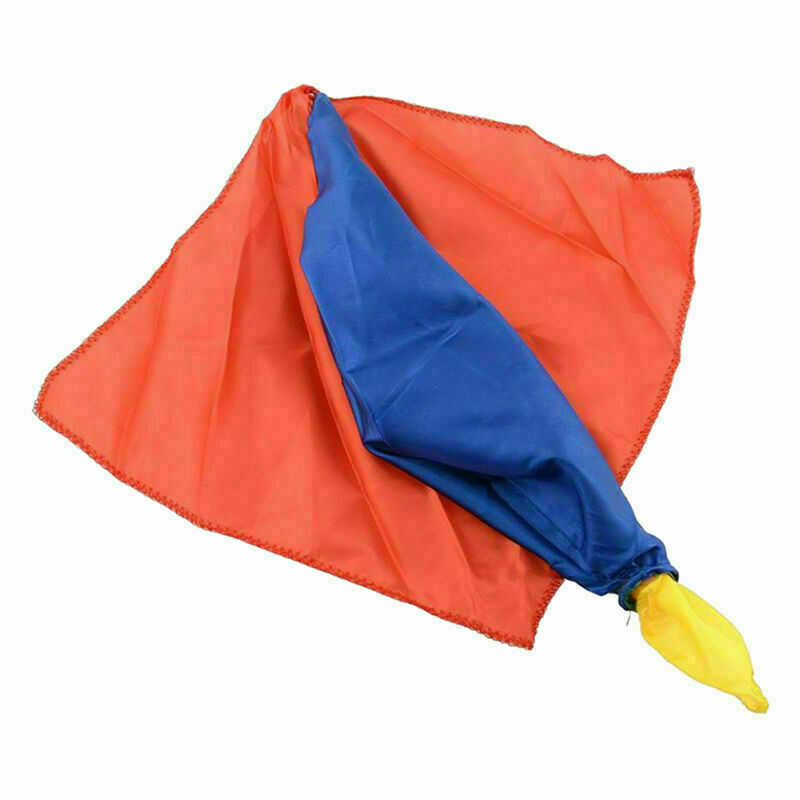 Kids Colour Changing Scarf Cloth Magic Trick Advanced Parlor Nice Kit Magic N4V9