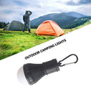 Portable Mini Tent Light 3 Modes LED Bulb Hanging Camping Lamp Flashlight A