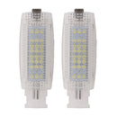 2 Pieces Car Interior Vanity Mirror Light Lamp for VW Golf 5 6 Jetta Passat