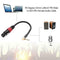 90Degree 3.5mm TRS Male Stereo To XLR 3pin Female Plug Audio Cable Connector