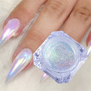 1Bottle Neon Mermaid Nail Art Glitter Powder Mirror Shiny Chrome Pigment DIY