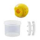 Exercise Fitness Ball Neck Facial Muscle Toning Lifting Jaw Fitness Yellow