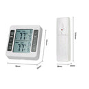 Digital Fridge Thermometer Wireless Weather Station In Outdoor Home Garden