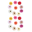 20pcs/Set Artificial Gerbera Daisy Silk Flower Heads Wedding Party DIY Decor