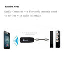 3.5mm Stereo Audio Music Speaker Receiver Adapter Dongle USB Bluetooth Wire A