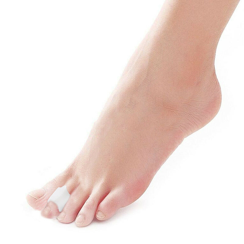 2pcs Gel Toe Separator Crest Hammer Toe Claw Mallet Toe Straightener Aid