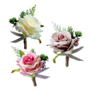 Pack of 3 Wedding Bridal Corsage Bridesmaid Wrist Flower Corsage Flowers for