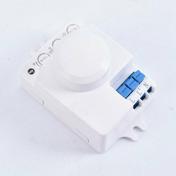 Microwave Sensor Switch 5.8ghz HF 220V LED 360 Degree Radar Motion Body SenSEAU